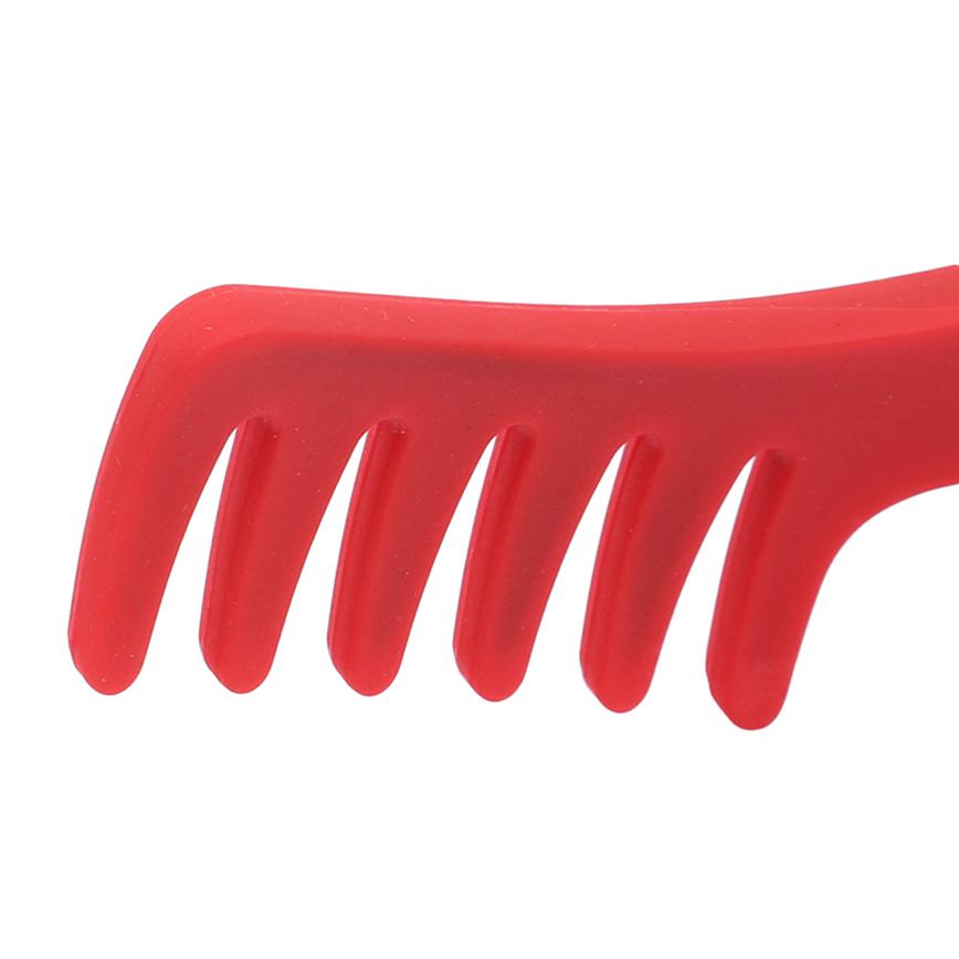 Non-slip Comb Shape Spaghetti Clips Utensil Kitchen Pasta Tong Stainless Steel