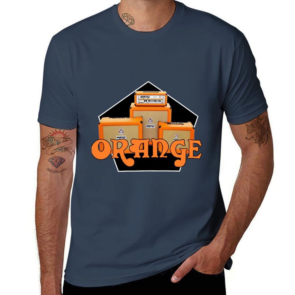 Orange Amplification Classic Tshirt T Shirts For Unisex Cotton Funny Unisex T Shirt Cotton T Shirts For Unisex Pack Cotton Tshirt