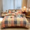 High Quality 100% Cotton Duvet Cover Set Modern Striped Printed Bedding Set Queen King Soft Quilt Cover Bed Sheet Pillow Cases