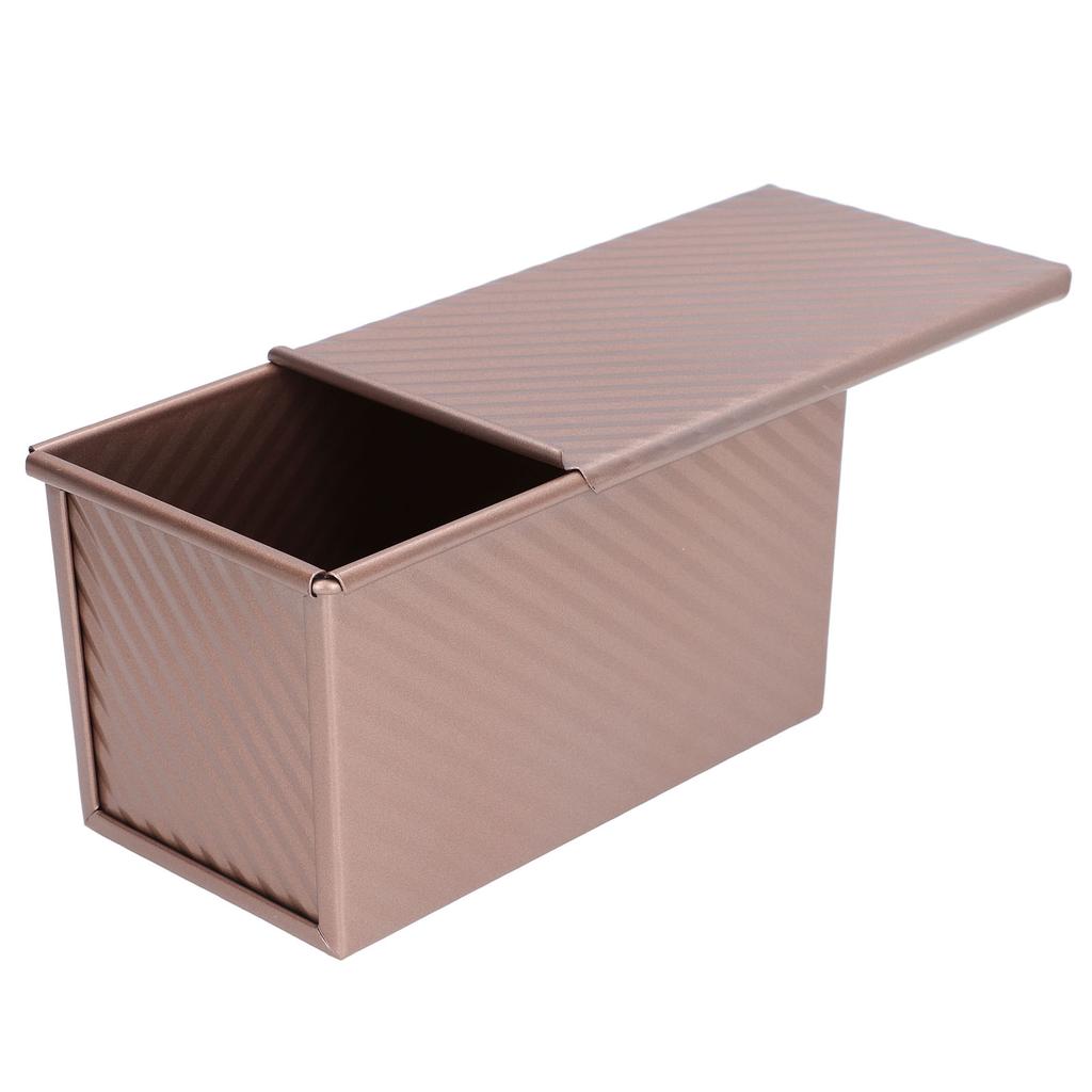 Carbon Steel Baking Loaf Pan Prevent Stick Easy Demoulding Bread Toast Mould with Lid for