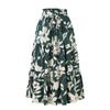 YYFS Women's Flower Pattern Print Casual Summer Spring Skirts