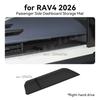 L/RHD For Toyato Rav4 RAV 4 2026 2027 TPE Rubber Cup Holder Center Console Storage Box Tray Tidying Wireless Pad  Accessories
