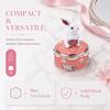 Enamel Jewelry Organizer Zinc Alloy Decorative Trinket Box  Earring Ring Storage