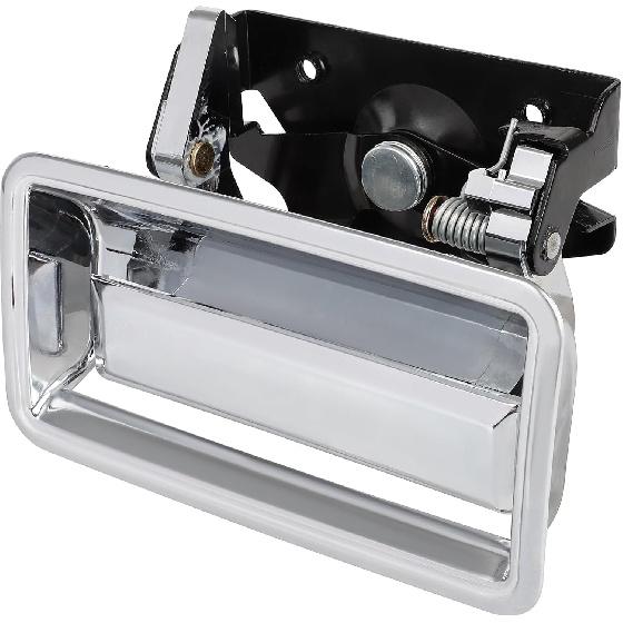 LUJUNTEC Tailgate Rear Handle Replacement for 1994-1999 For Chevrolet for C1500,1994-2000 For GMC for K3500 Chrome Handle Replace OE 15991786