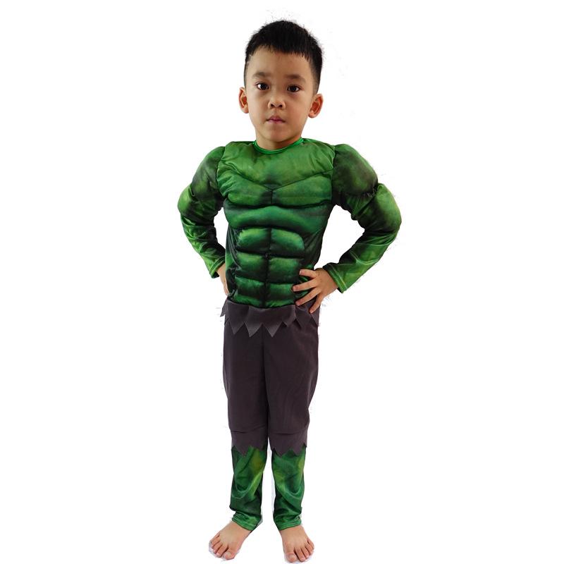 Hulk Muscle Costume for Kids & Adults - Halloween Cosplay Anime Role-Playing Outfit
