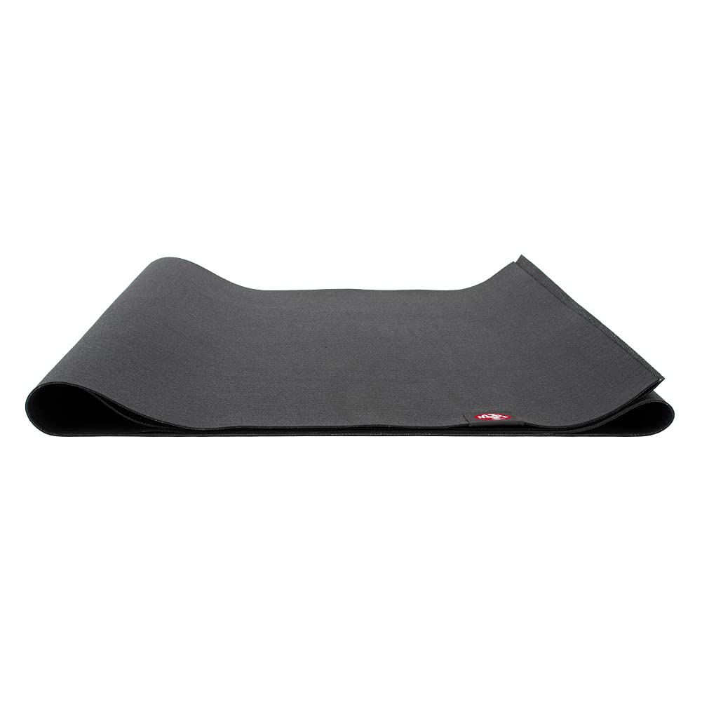 Manduka eKO Super Lite Travel Mat, 1.5mm, Charcoal, 136011077, Lightweight Yoga Mat for Pilates and Hot Yoga [Parallel Import]
