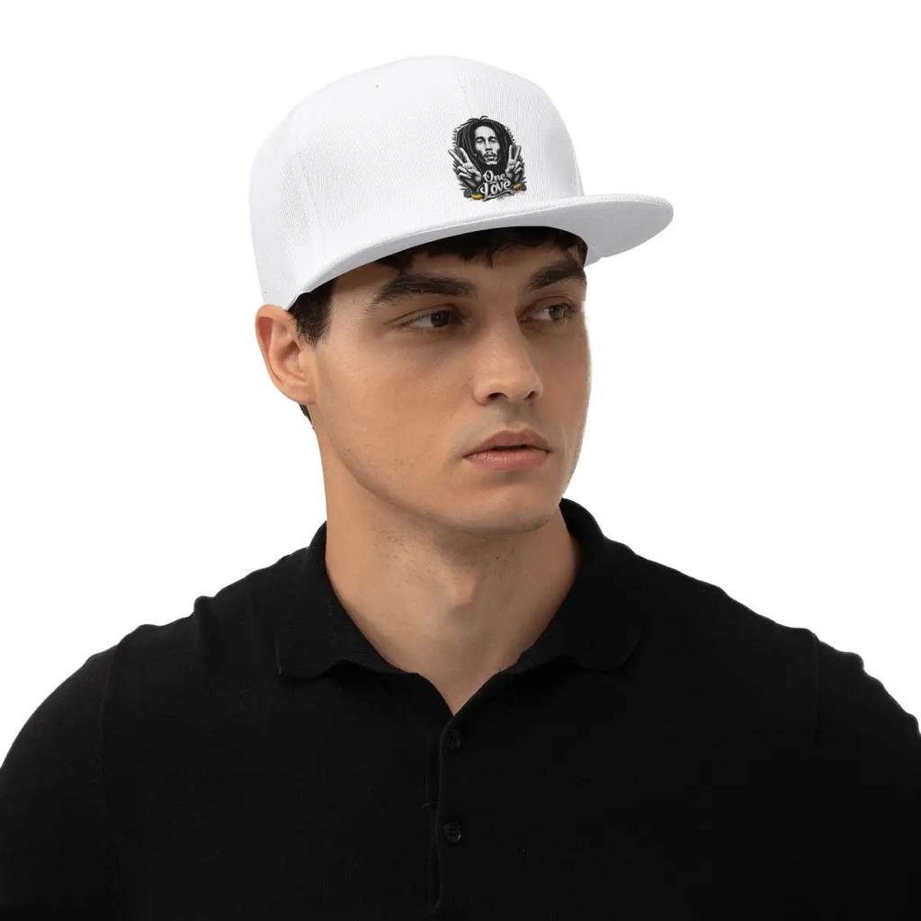 Bob Marley Reggae Baseball Caps Snapback Fashion Baseball Hats Breathable Casual Casquette Outdoor for Unisex