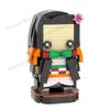 MOC Demon Bricks Anime Figure Slayer Head Tanjirou Mitsuri Inosuke Building Blocks Friends Gift Toys For Children Adult 3D Medol
