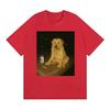 Funny Introvert Dog Mom Meme Graphic Tee Shirt Women Casual Short Sleeve T-shirts Vintage Style Fashion Y2k Clothes Basic Fit
