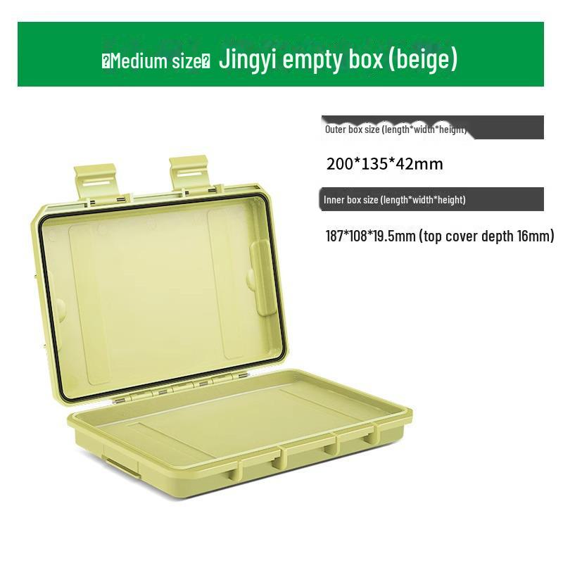 Förseglad Vattentät Verktygslåda för Små Precisionsinstrument