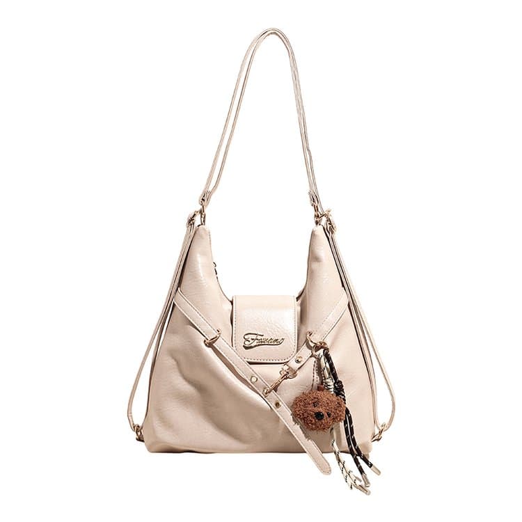 Portable casual handbag for short trips with one shoulder