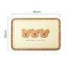 Cartoon Cute Bear Dining Mat Tableware Mat Waterproof Non-Slip Table Mat Oil Proof Mouse Pad Coaster