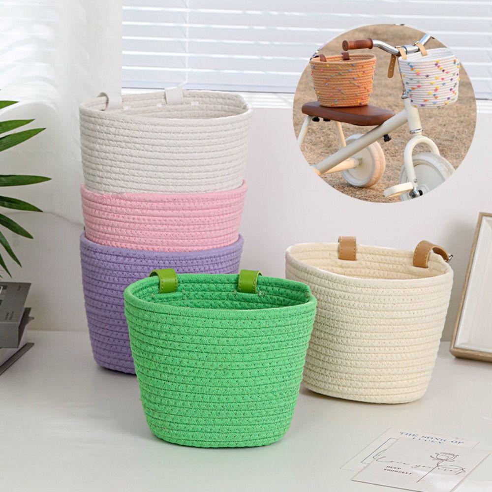 Großvolumiger Lenker-Frontkorb Abnehmbares Design Fahrrad-Tragetasche Fahrradkorb Jungen Mädchen