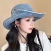 Spring/Summer Western Cowboy Fisherman's Hat Unisex Retro Casual Sun Hat—Versatile for Hiking Sun Protection and Fishing