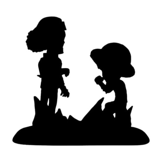 

World Collectible Figure Log Stories Luffy vs Kuzan Figure