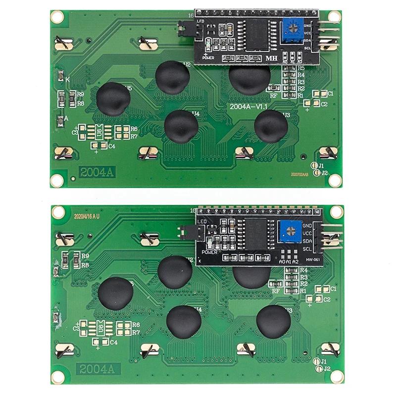 Lcd2004 I2C 2004 20x4 2004a blau/grüner Bildschirm HD44780 Zeichen-LCD/W IIC/I2C serielles Schnittstellen-Adaptermodul für Arduino