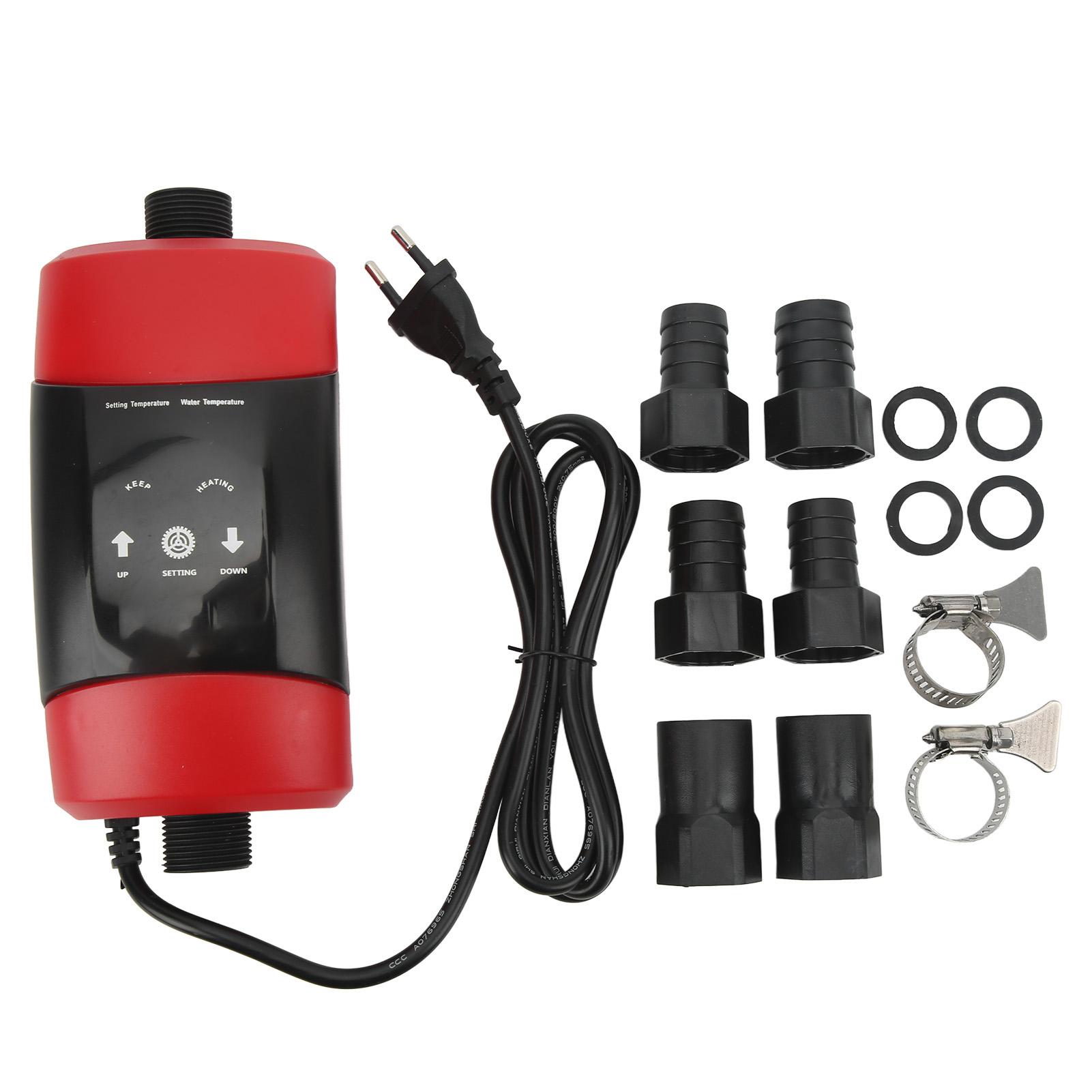 

Нагревательные стержни для аквариума, водонепроницаемый светодиодный дисплей, предотвращающий утечку, погружной аквариум