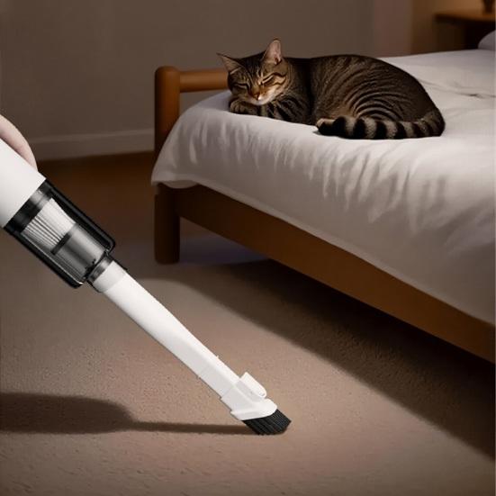 Car Vacuum Cleaner, Handheld 6000Pa Vacuum Cleaner and Air Duster, Portable Wireless Vacuum, Strong Suction Machine with Dual-Mode Blowing and