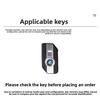 Suitable for BMW Motorcycle Key Set R1250GS ADV Waterbird F850c400gt750gt Special Shell Buckle XN9