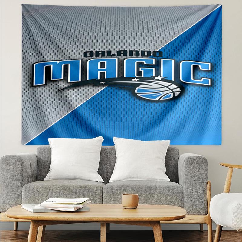 1PC Orlando Basketball Team Quick-Dry Tapestry, Unique Design Tapestry, Suitable for Bedroom,Livingroom, Playroom,Heartwarming Holiday Gifts