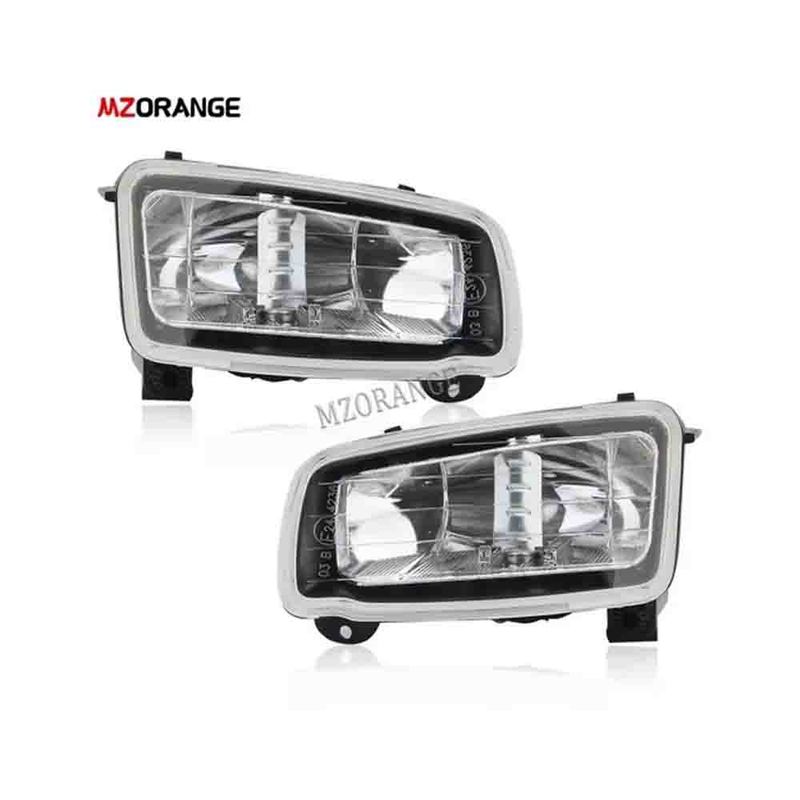Fog Light FOR Ford Focus RS 2015 2016 2017 2018 Foglight Frame Headlight Foglamp Cover Black Grille Moulding Case Car Exterior