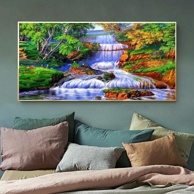Pittura con diamanti Paesaggio Pittura con diamanti 5D Pittura con ricamo a punto croce con trapano completo