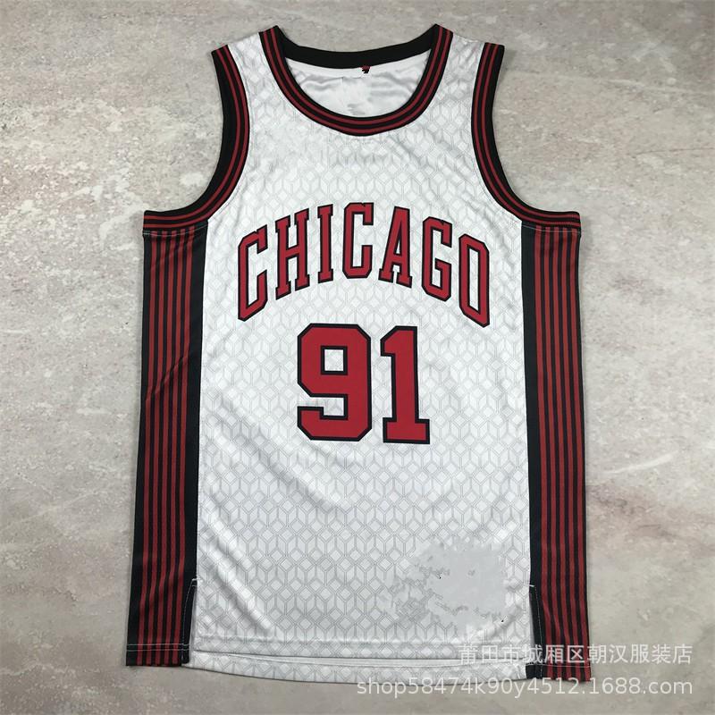 Herren Baumwoll-Basketballtrikot NBA Team City Edition Hitzepressung Benutzerdefinierter Name Nummer