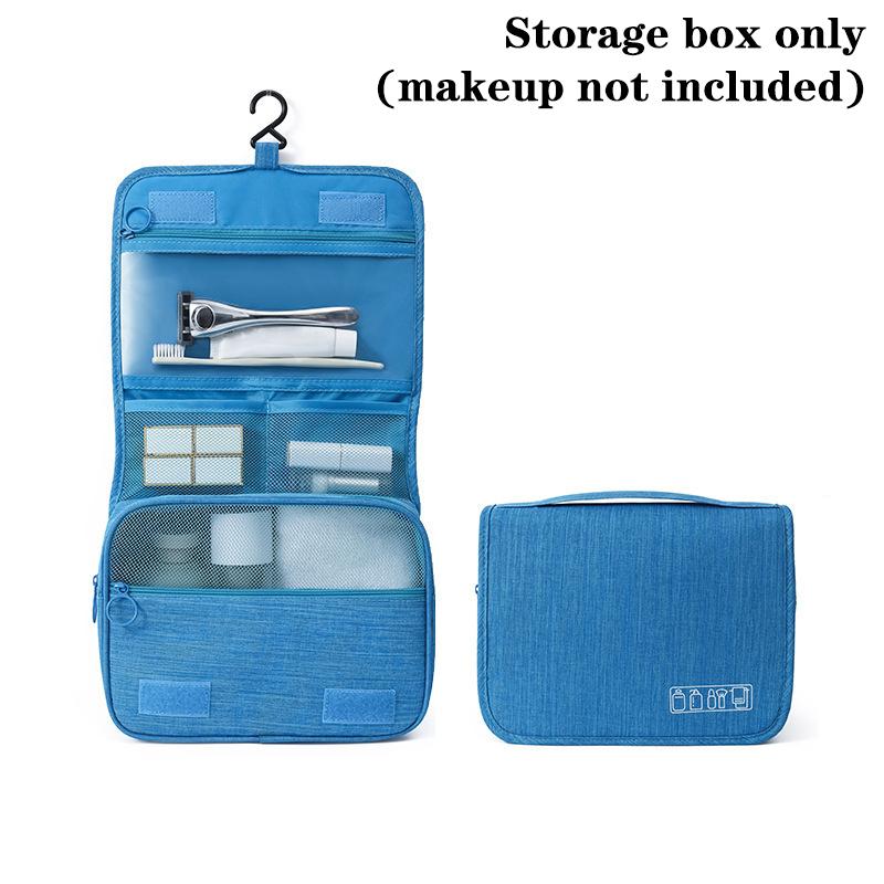 Oxford Fabric Men Business Portable Storage Bag Toiletries Organizer Women Cosmetic Bag Waterproof Hanging Travel Wash Pouch