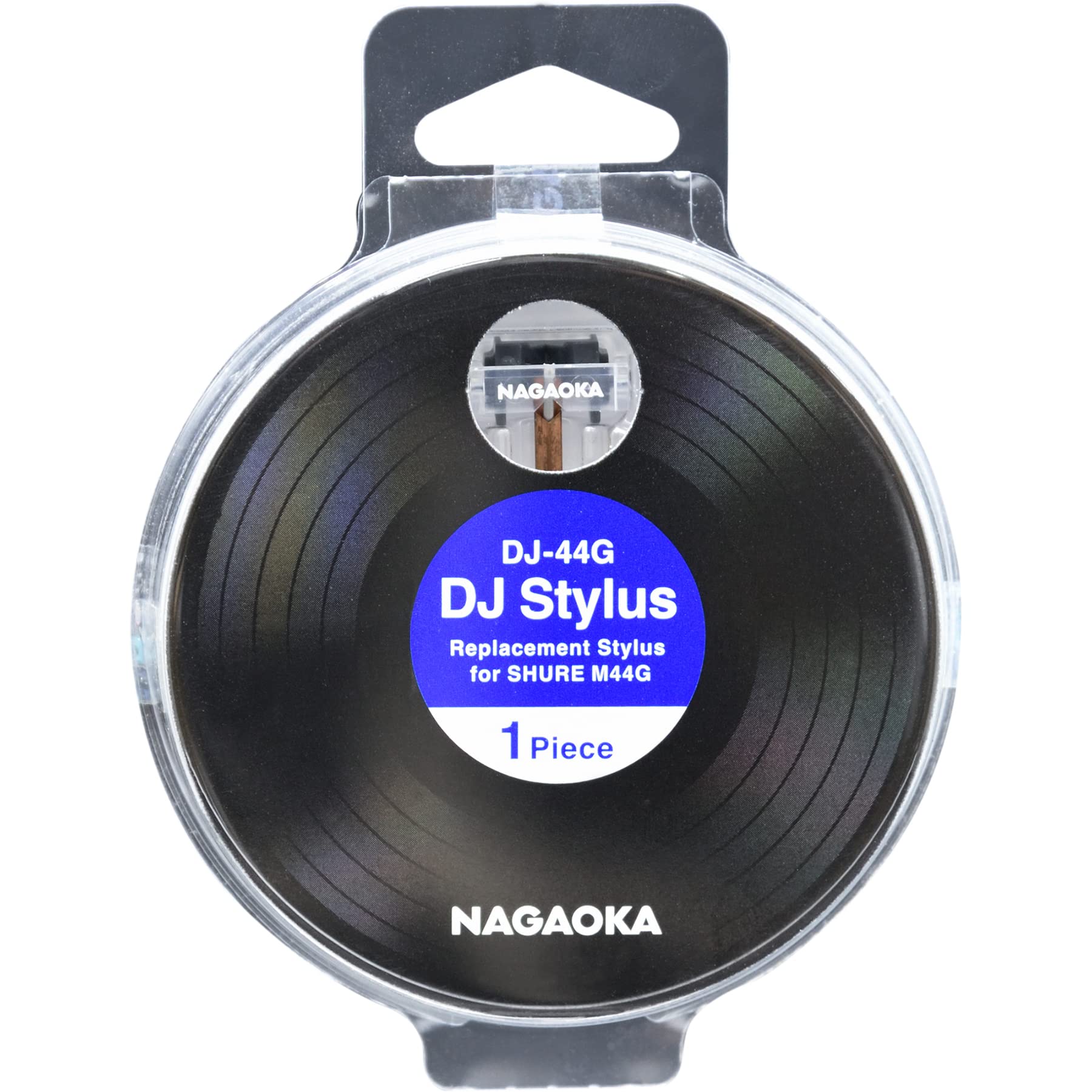 

Сменная игла для картриджа NAGAOKA, совместимая с SHURE M44G/M44-7 DJ-44G