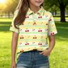Kids Casual Short Sleeve T-Shirt with Print for Everyday Wear