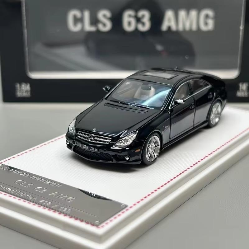 New In Stock Fh 1:64 Mercedes-Benz Cls 63 Amg Mk1 C219 Alloy Miniature Diecast Limited Mercedes Ornaments Custom Toys Kid Toy