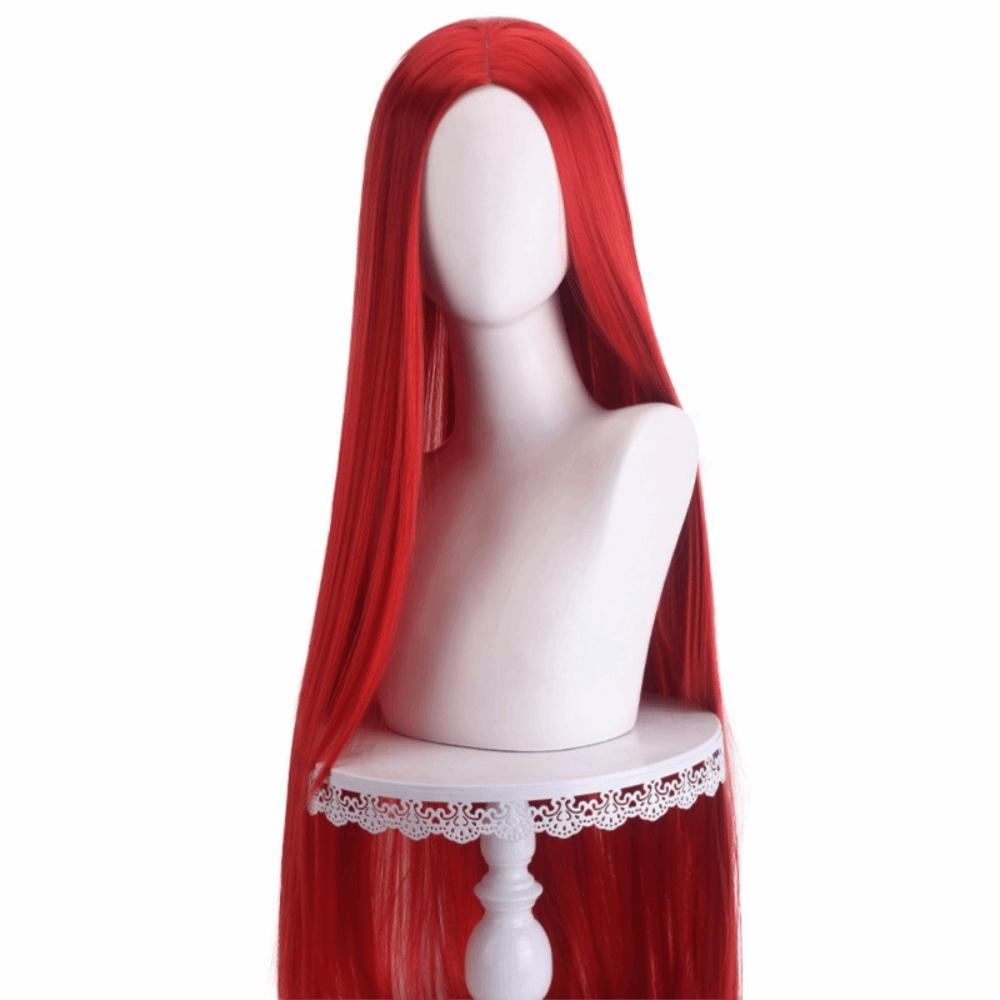 100cm Anime Cosplay Wigs Centre Parting Straight Hairpiece Long Straight Cosplay Wig  Party