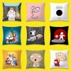 F-Family Funny Guy Throw Pillow Case For 30x30cm 40x40cm 45x45cm 50x50cm 55x55cm Square Sofa Pillowcase Shell