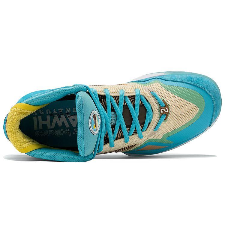 New Balance KAWHI Moreno Valley Men Sneakers Blue Bayside Citra-Yellow BBKLSWB1