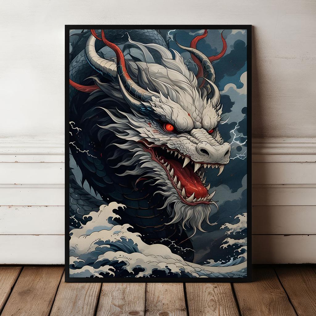Poster In a Frame Chinese Dragon