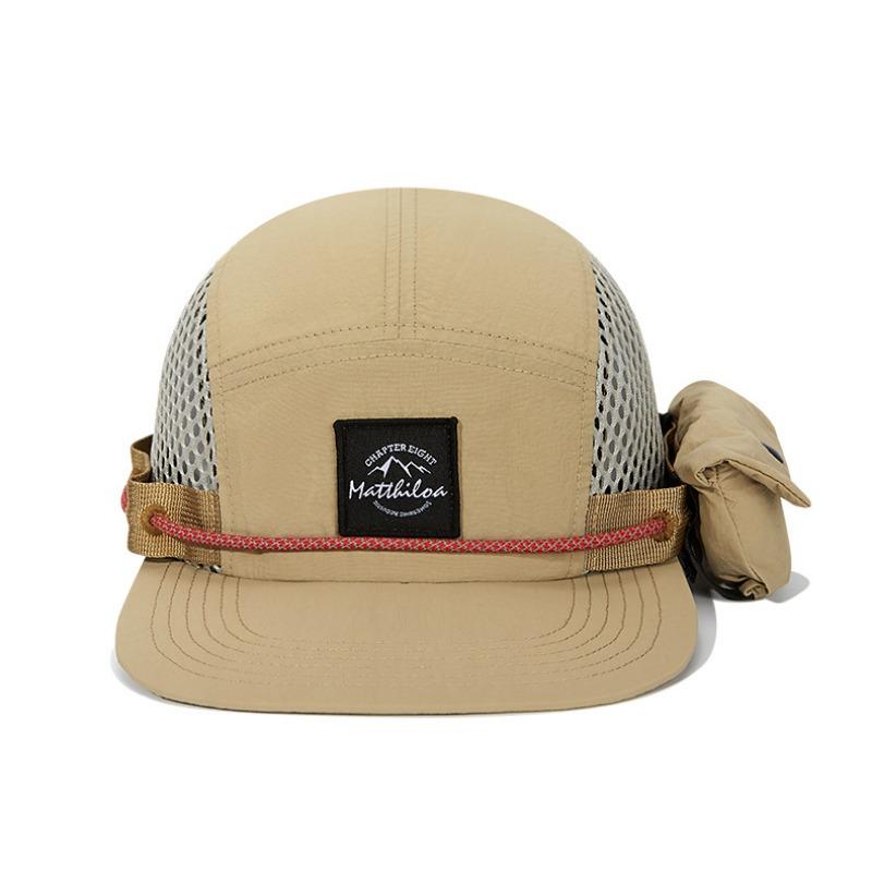 Spring sunscreen sunshade baseball cap function wind breathable foldable neck protector outdoor hiking cap men and women
