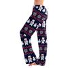 Womens Pajama Pants Sleepwear Casual Drawstring Elastic Waist Pants Comfy Straight Yoga Loose Trousers