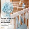 Cross-border New Octopus-Style Mini Fan Handheld Portable Desktop Electric Fan Compact Foldable Stroller Fan USB Rechargeable