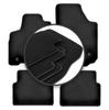Premium Car Mats For: Opel Meriva A Minivan (2002-2010)