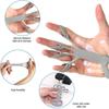 Silikonowe nosze na palce Expander ściskacz trener przyrząd do ćwiczenia dłoni wzmacniacz zapalenie stawów rehabilitacja trening ściskacz do dłoni LM