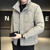 50% Winter Thickened Men's Down Jacket with Stand Collar