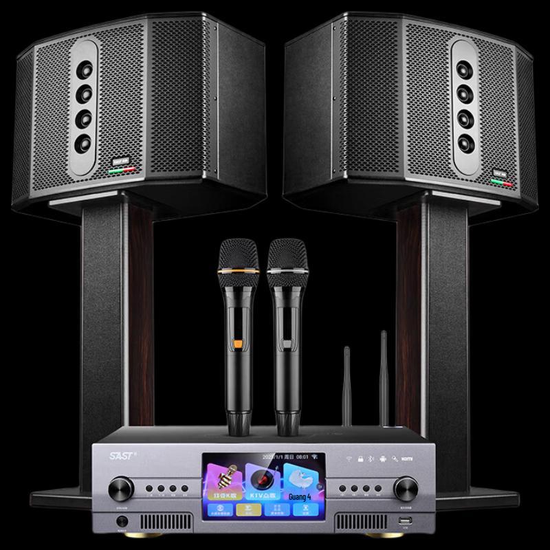 SAST K210 All-in-One Home KTV Karaoke System CN Plug (adapter Included)
