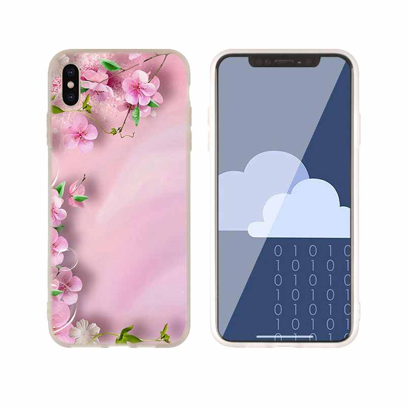 Orchid Flowers Colorful Soft Silicone Case For iPhone 13 11 12 Pro X XS Max XR 6 6S 7 8 Plus SE Mini Cover