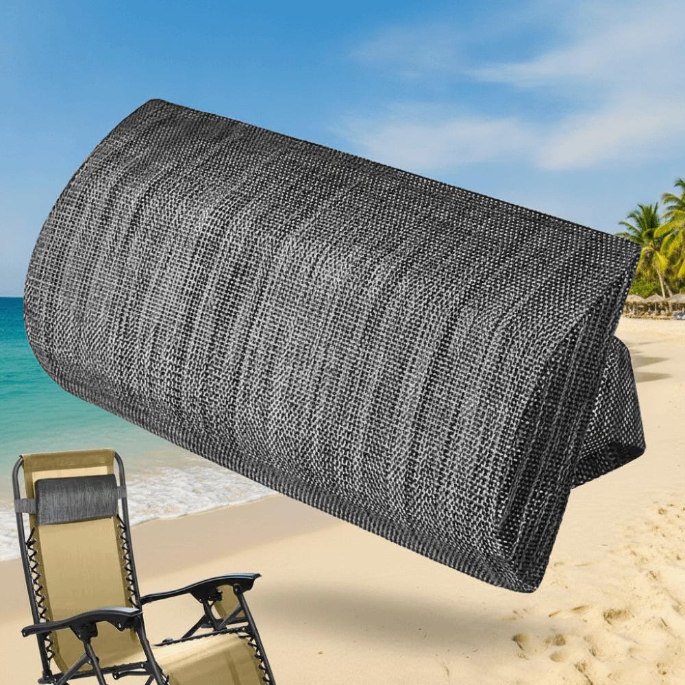 Elastic Band Recliner Headrest Sponge Filling Folding Chair Head Support Chair Head Cushion  Garden