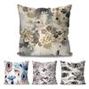 1pc Simple Art Of Patterns And Patterns Pillow Case Square Pillow Bedroom Sofa Leisure ComfortCarLivingRoomHome Decoration 40X40