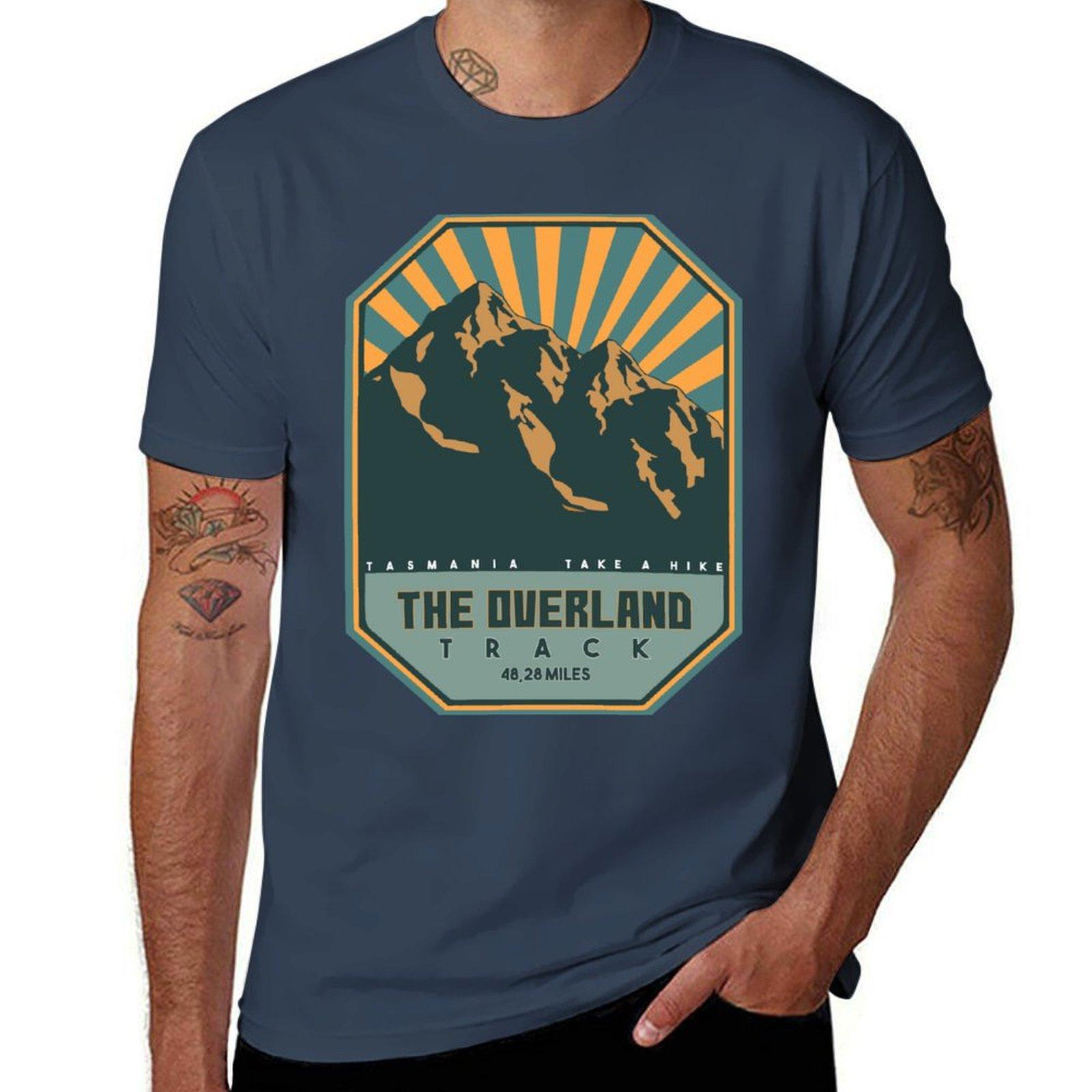 The Overland Track Trail Tasunisexia Hiking Trail Tshirt Urban Style Casual Short Sleeve Top S