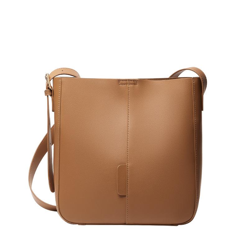 Mrs. Qiao Bag Women 2025 New Autumn Winter High-end Bucket Bag Women Crossbody Bag Genuine Leather Women Bag Shoulder Bag