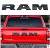 Badge in Fibra di Carbonio Adesivo Coda Posteriore Portellone per Dodge Ram Lettere Logo in ABS 2015-2018 Ram 1500 2500 3500 Emblema Auto