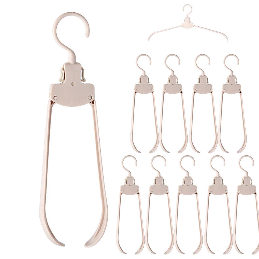 foldable hanger Household Non-slip Hanger, Thick And Wide Shoulder Plastic Drying Rack, Used To Hang Clothes Wholesalers