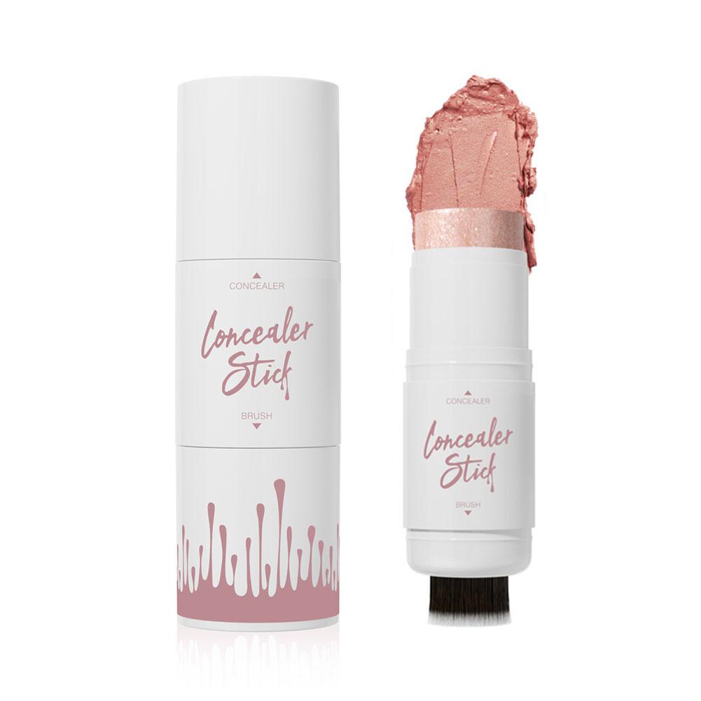 Natural Smooth Blush Stick Long Lasting Moisturizing Waterproof Contour Highlighter Blush Y4V5